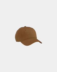 Custom organic cotton six-panel baseball cap - Legacy Brown