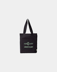 Custom recycled cotton canvas everywhere tote bag - Black