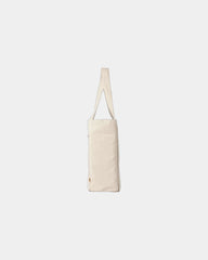 Custom recycled cotton canvas everywhere tote bag - Natural