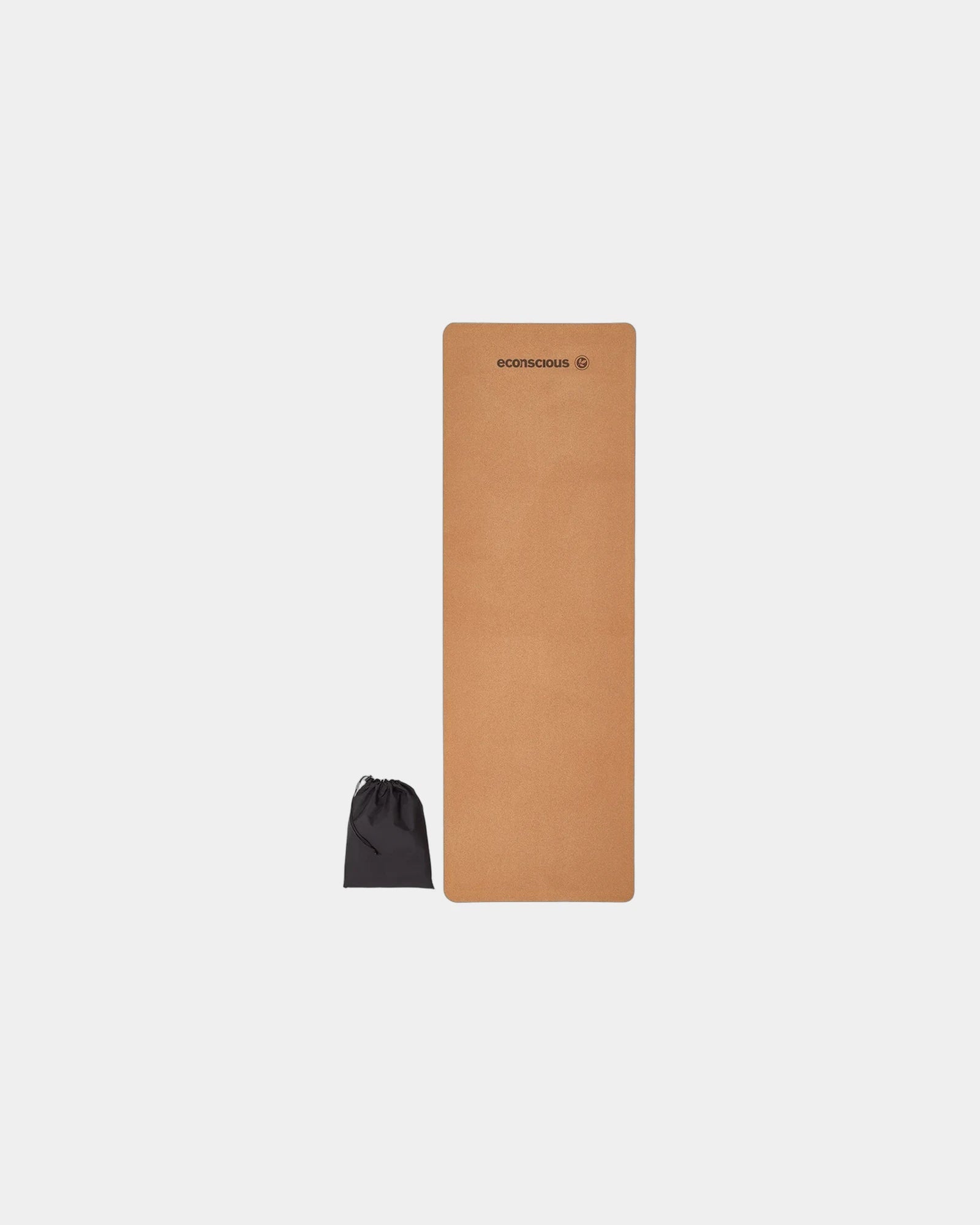 Custom cork yoga mat with recycled carry bag - 2