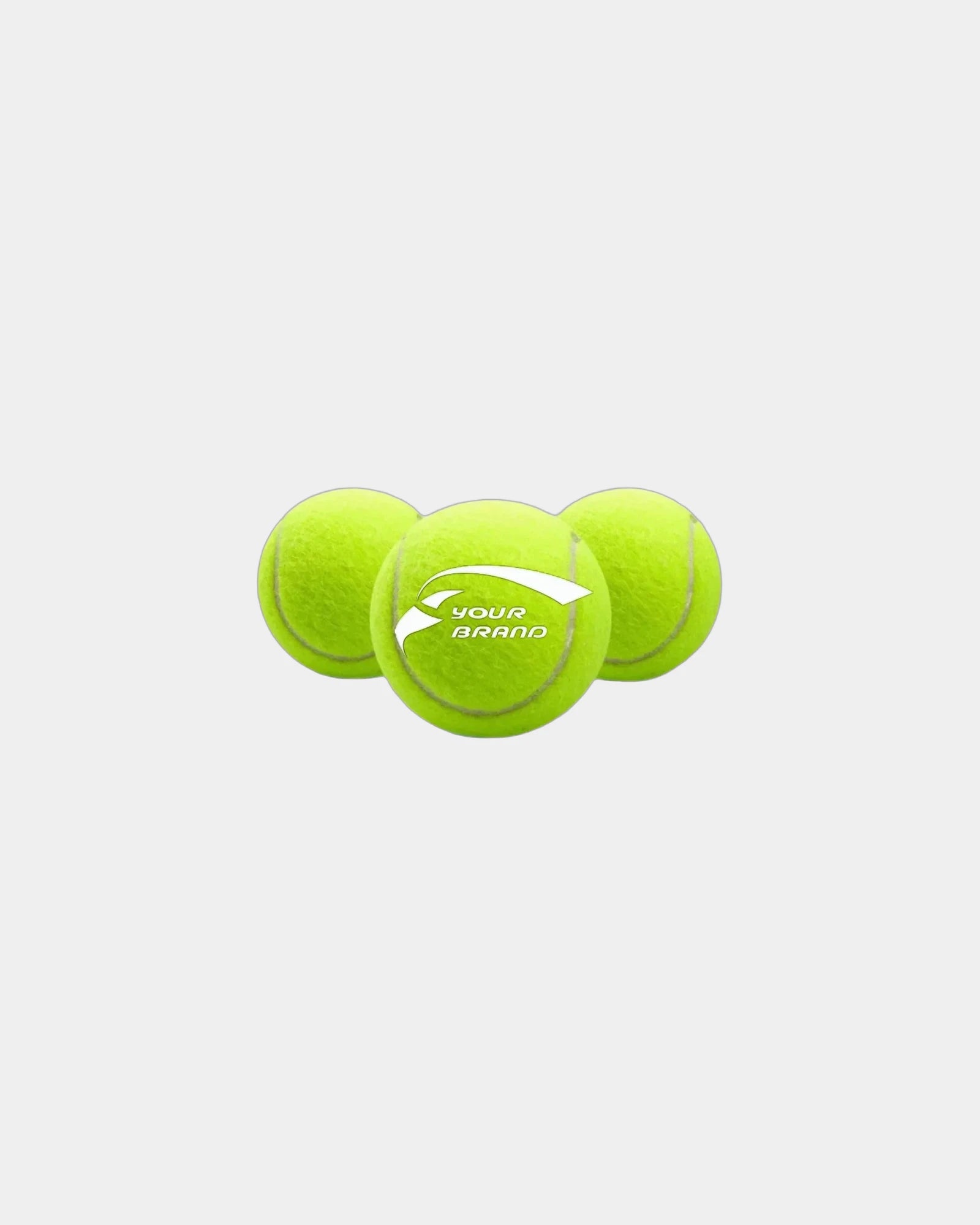 Custom wear-resistant tennis training balls - Yellow