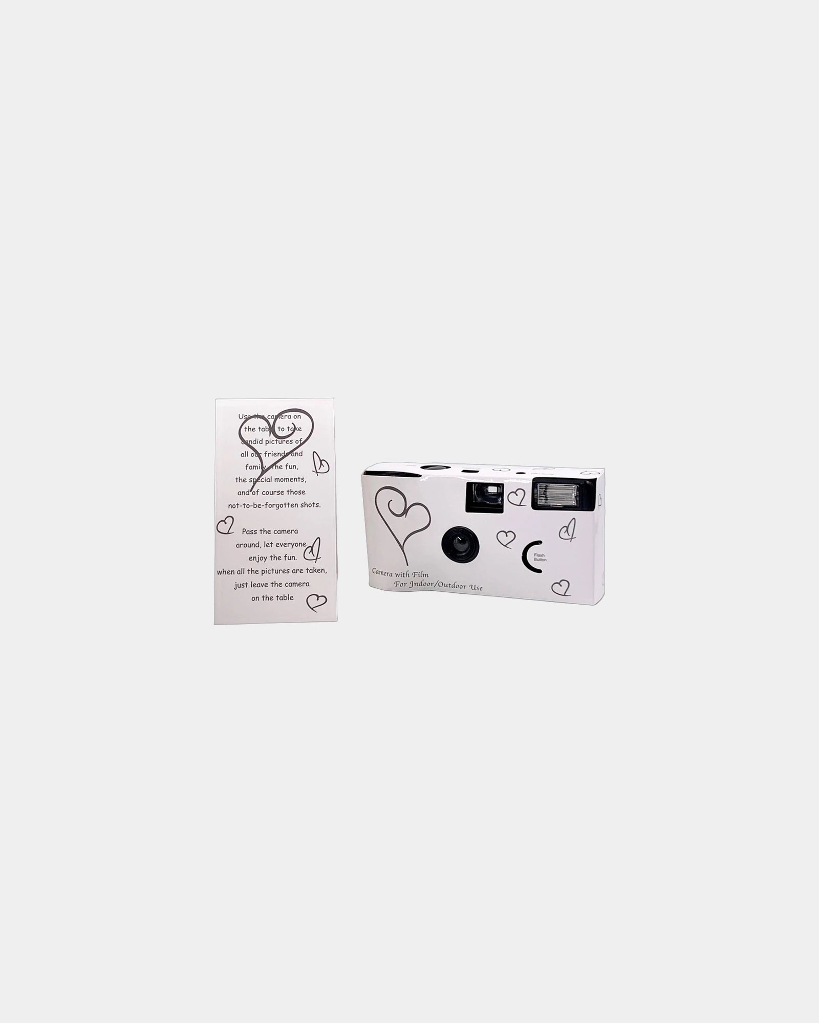 Custom 12-exposure disposable camera with built-in flash - 1