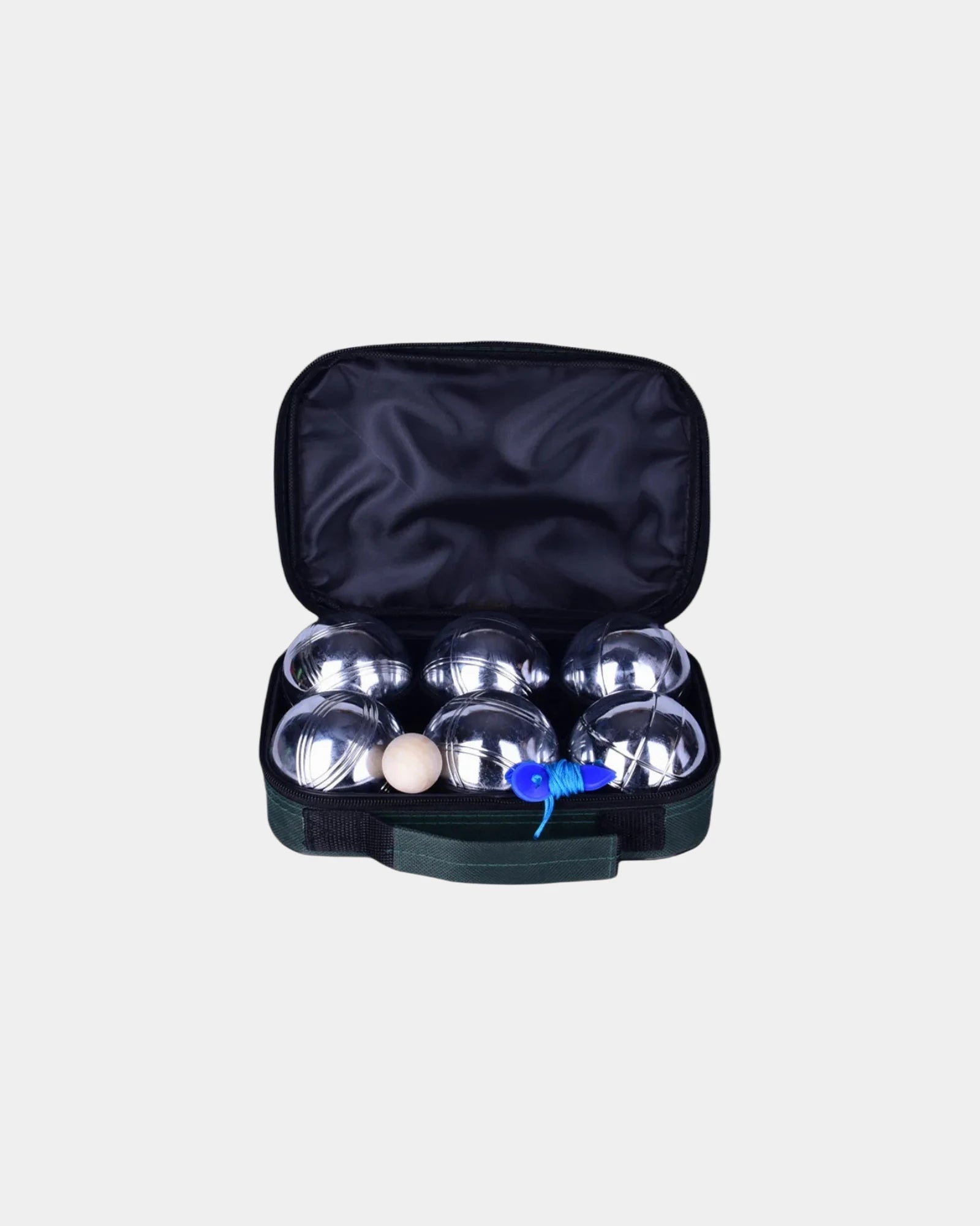 Custom stainless steel petanque ball set - Silver
