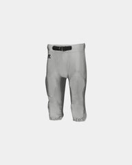 Custom Russell Athletic Youth Deluxe Game Football Pants - Grid Iron Silver