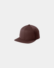 Custom structured snapback cap Flexfit 110 flat bill - Maroon