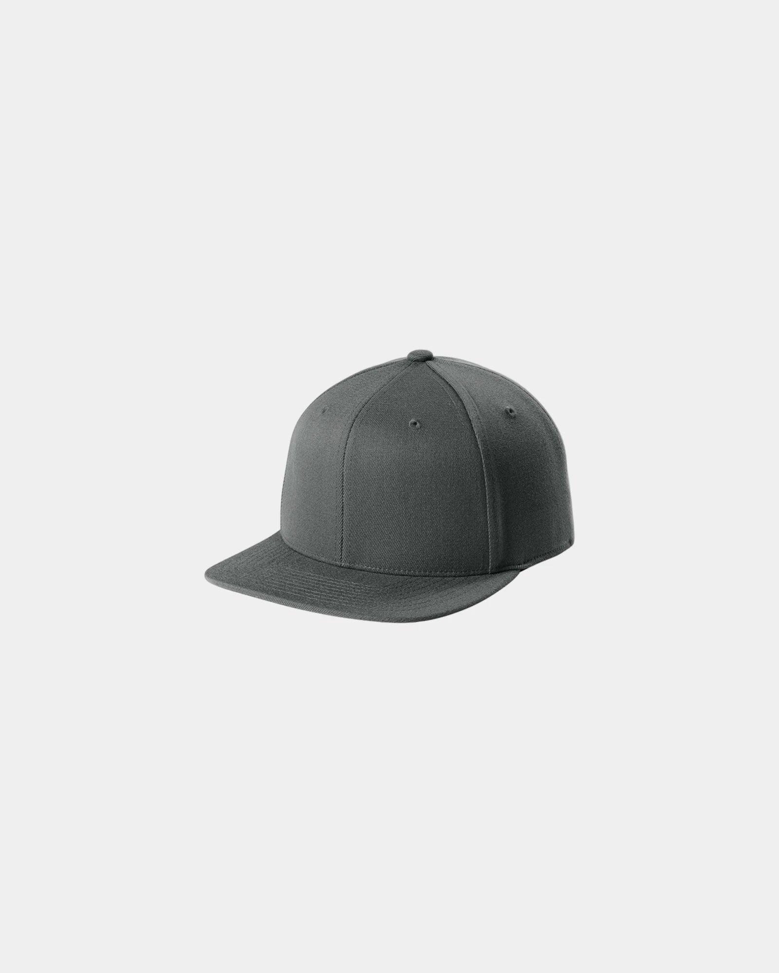 Custom structured snapback cap Flexfit 110 flat bill - Dark Grey