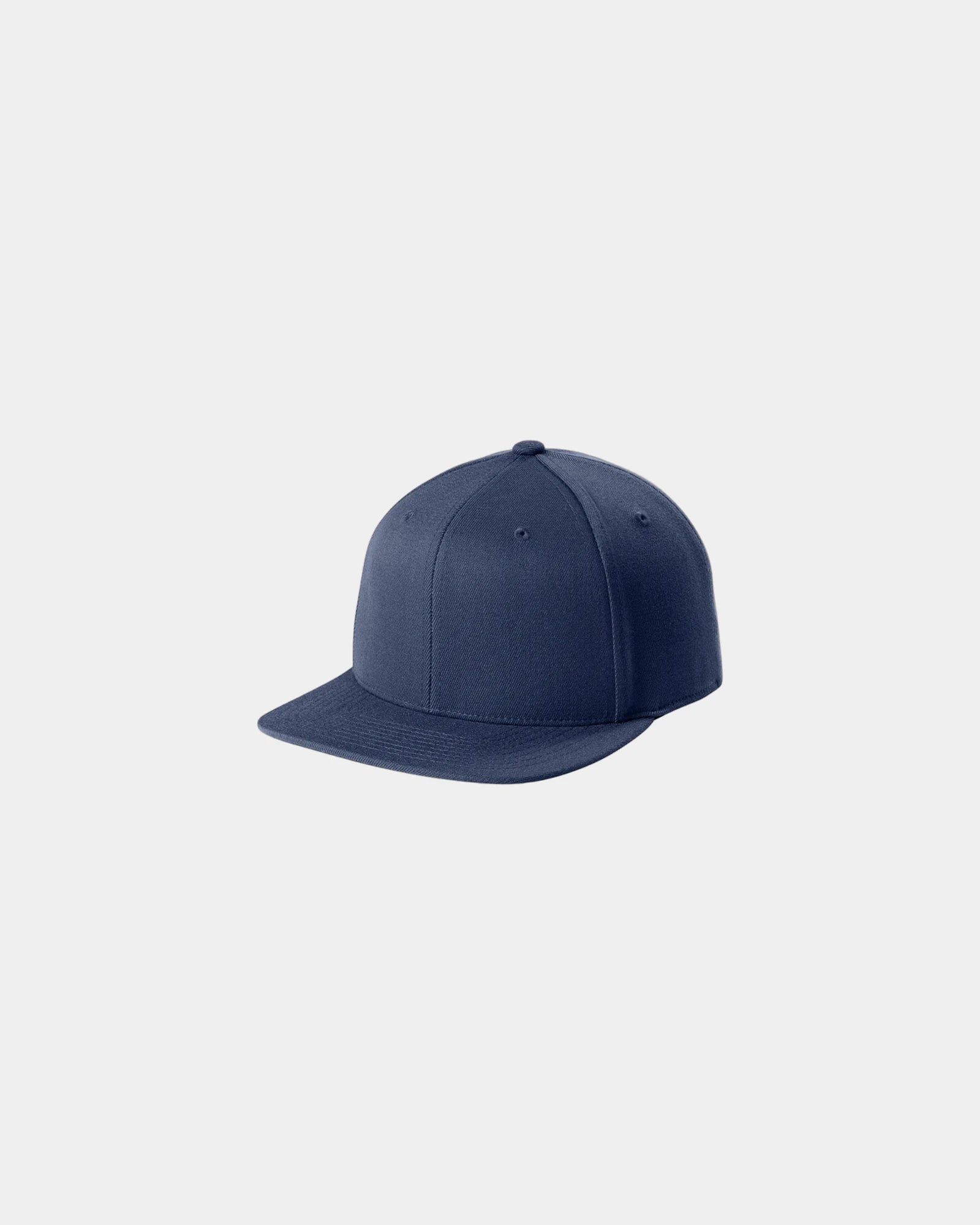 Custom structured snapback cap Flexfit 110 flat bill - Navy