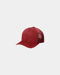 Custom mesh snapback cap Flexfit 110 trucker style - Red