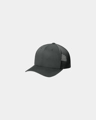 Custom mesh snapback cap Flexfit 110 trucker style - Charcoal