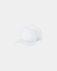 Custom mesh snapback cap Flexfit 110 trucker style - White