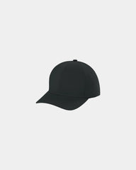 Custom moisture-wicking Flexfit Delta performance cap - Black