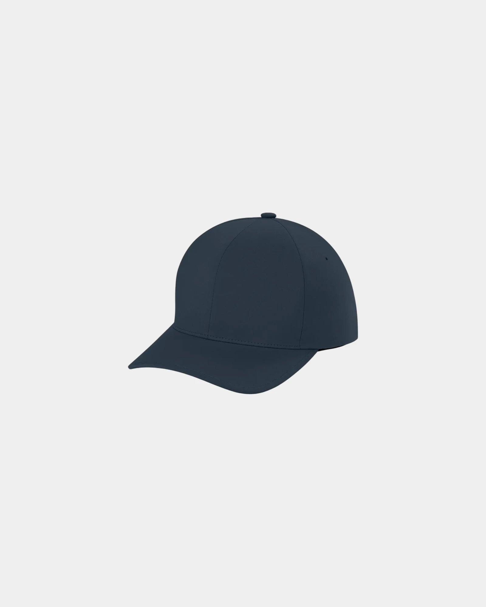 Custom moisture-wicking Flexfit Delta performance cap - Navy