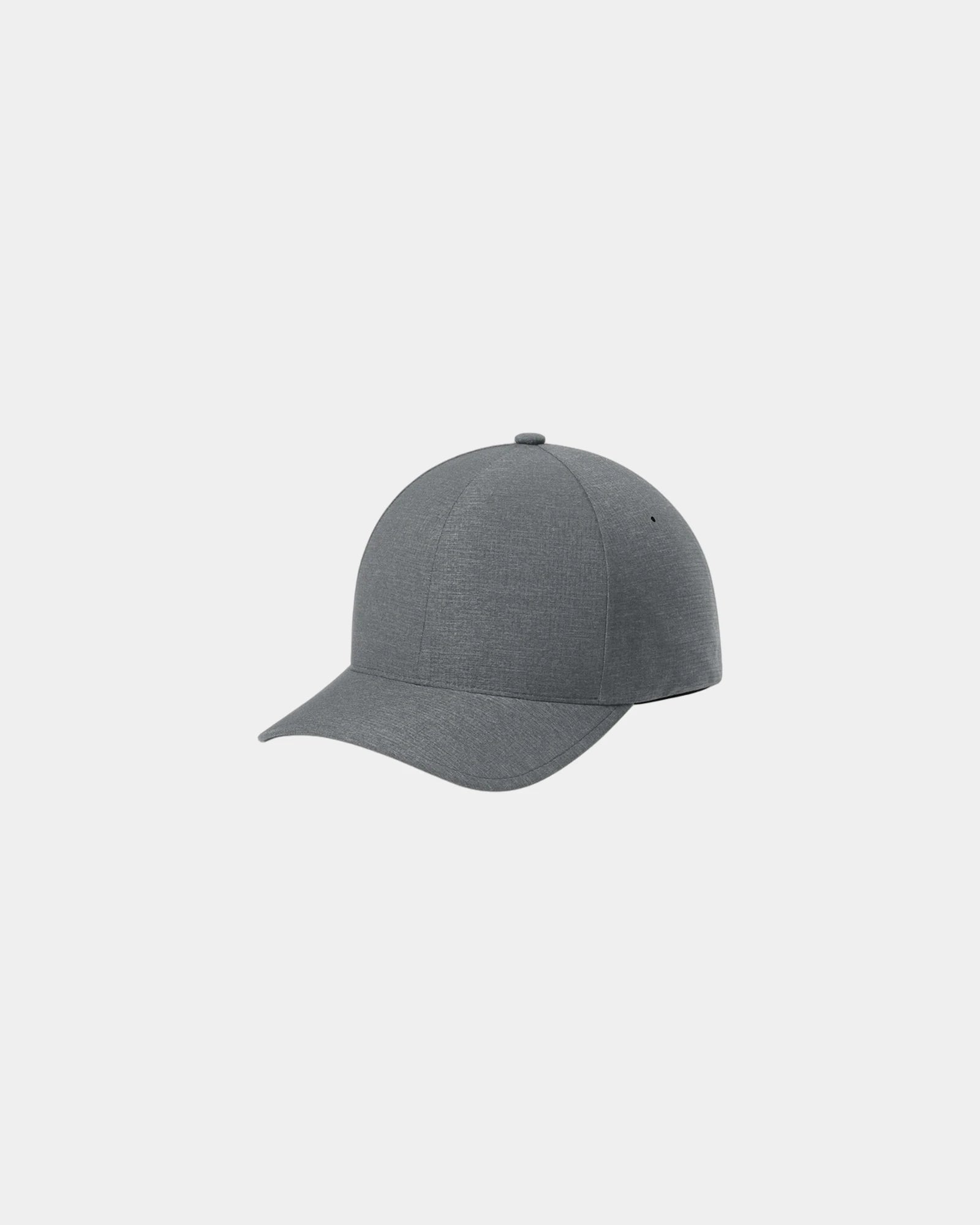 Custom moisture-wicking Flexfit Delta performance cap - Melange Blue