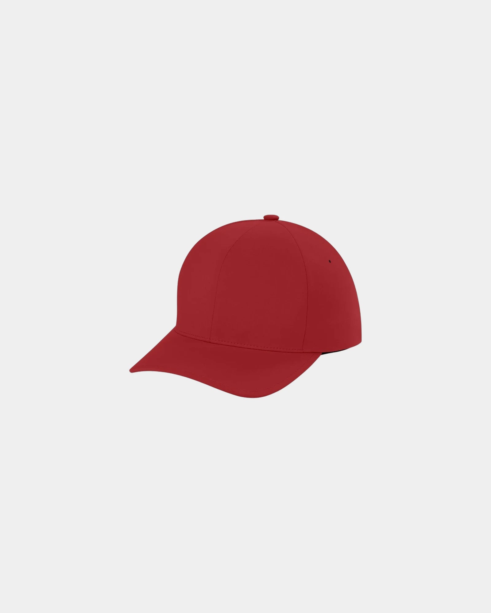 Custom moisture-wicking Flexfit Delta performance cap - Red
