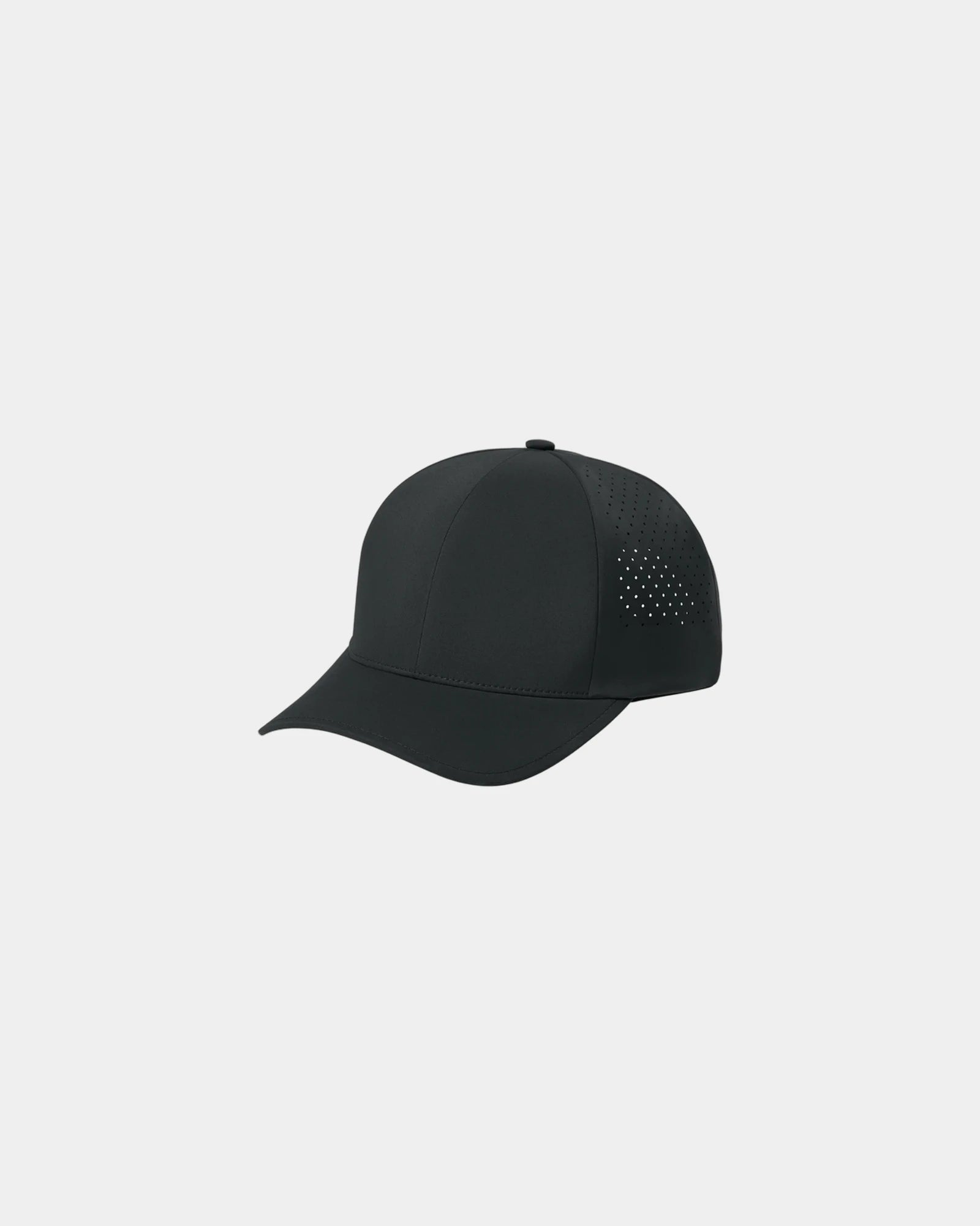 Custom perforated cap Flexfit Delta moisture-wicking - Black