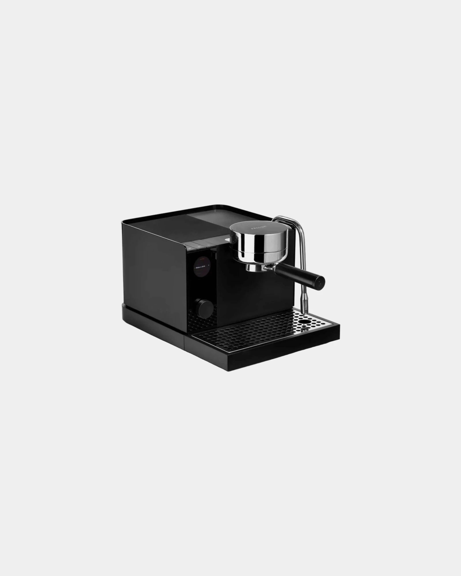Custom stainless steel espresso machine with steam wand - 1