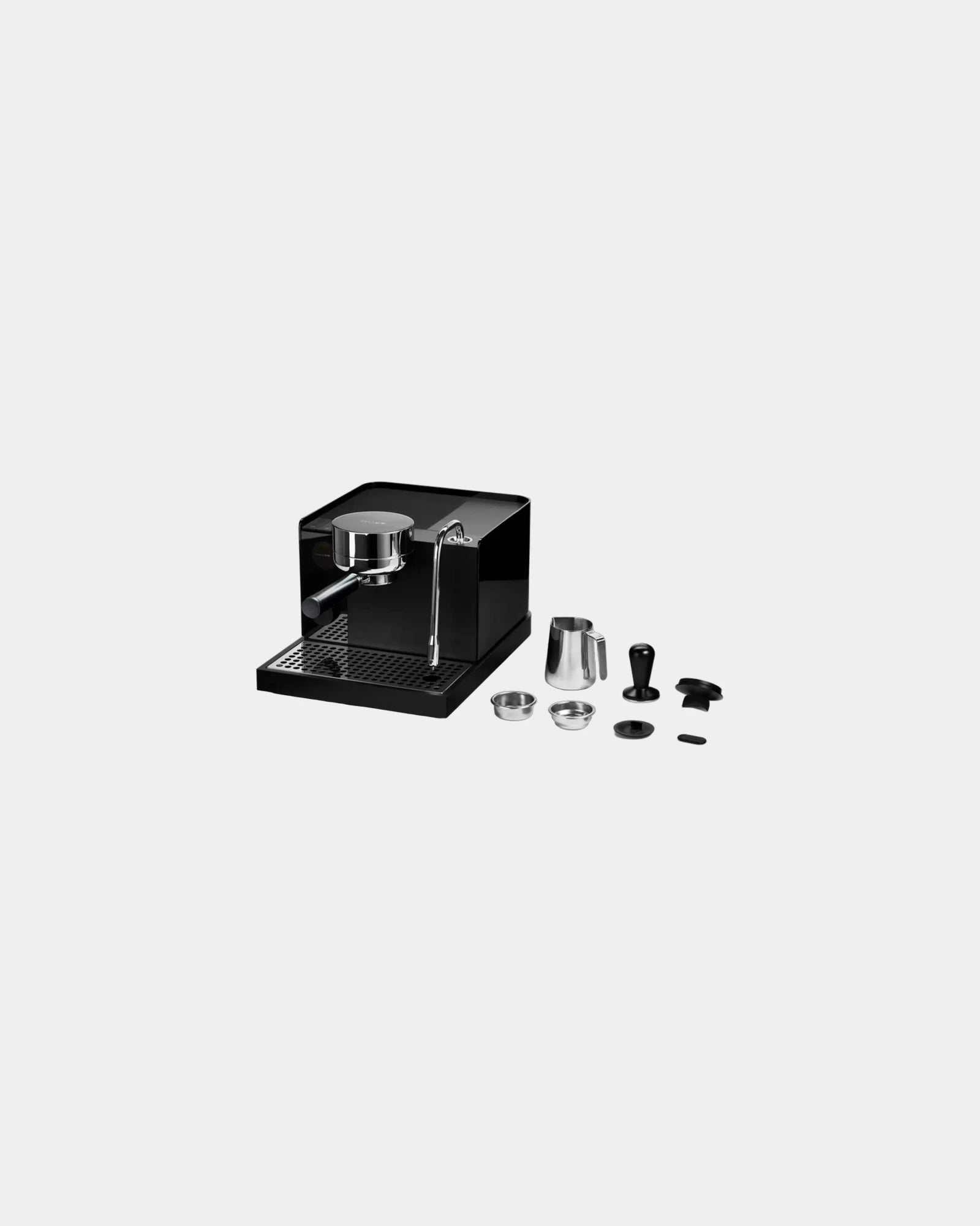 Custom stainless steel espresso machine with steam wand - 3