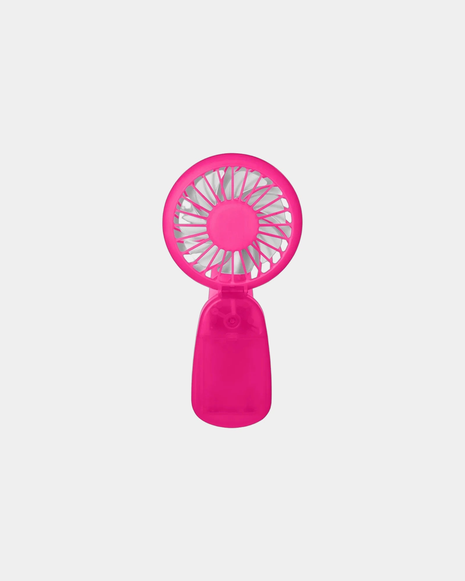 Custom ABS plastic clip-on fan with 3 speed settings - Heliconia