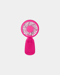 Custom ABS plastic clip-on fan with 3 speed settings - Heliconia