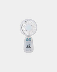 Custom ABS plastic clip-on fan with 3 speed settings - White