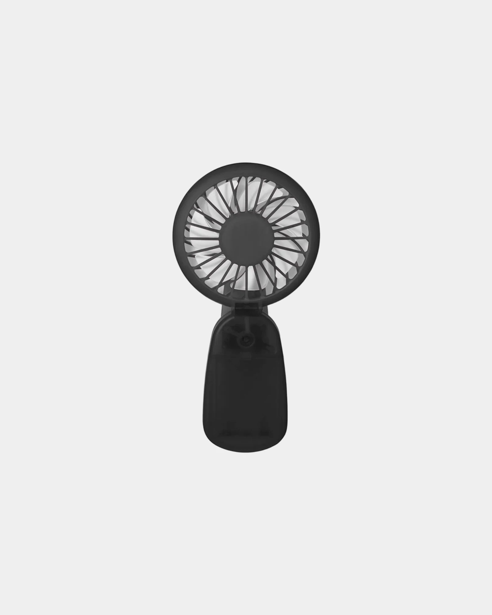 Custom ABS plastic clip-on fan with 3 speed settings - Black