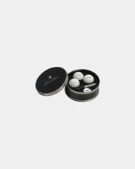 Custom Titleist Pro V1 golf gift tin set - Silver-Black