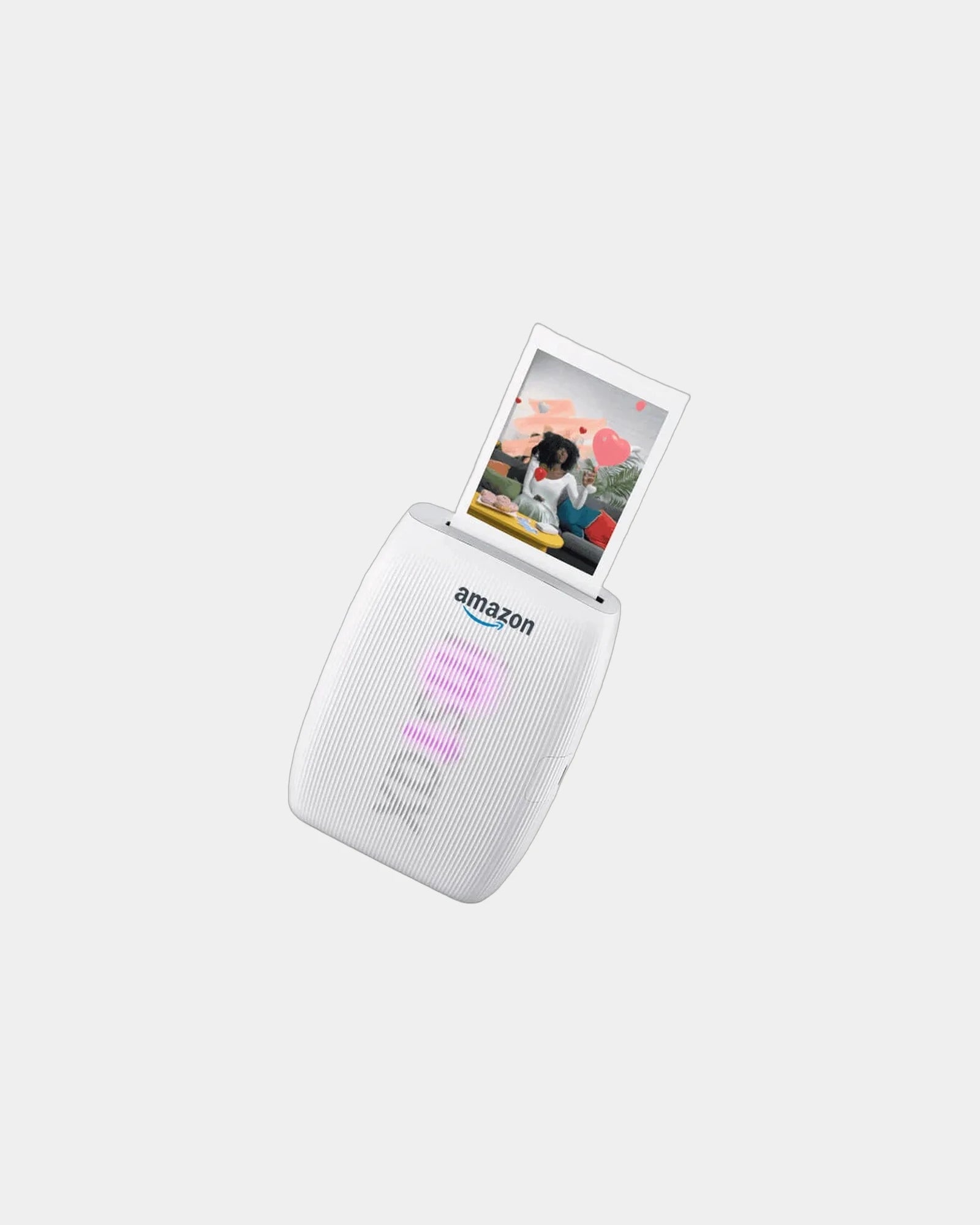 Branded smartphone instant photo printer for teams - White