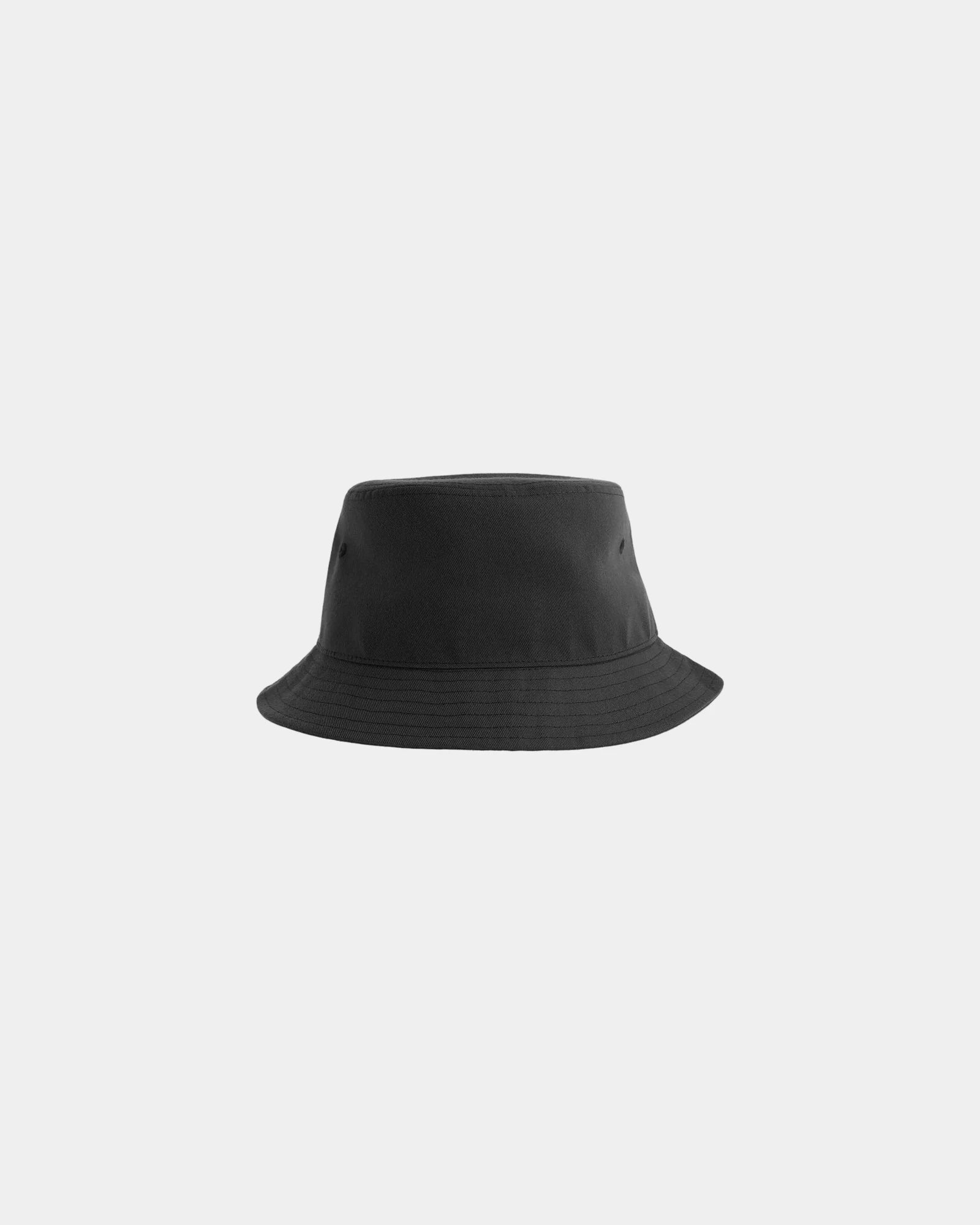 Custom recycled polyester bucket hat for teams - Black