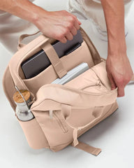 Custom recycled 14" laptop backpack water-repellent - 1