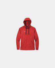 Custom polyester hoodie Nike Therma-FIT pullover fleece - Team Scarlet
