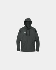 Custom polyester hoodie Nike Therma-FIT pullover fleece - Team Anthracite