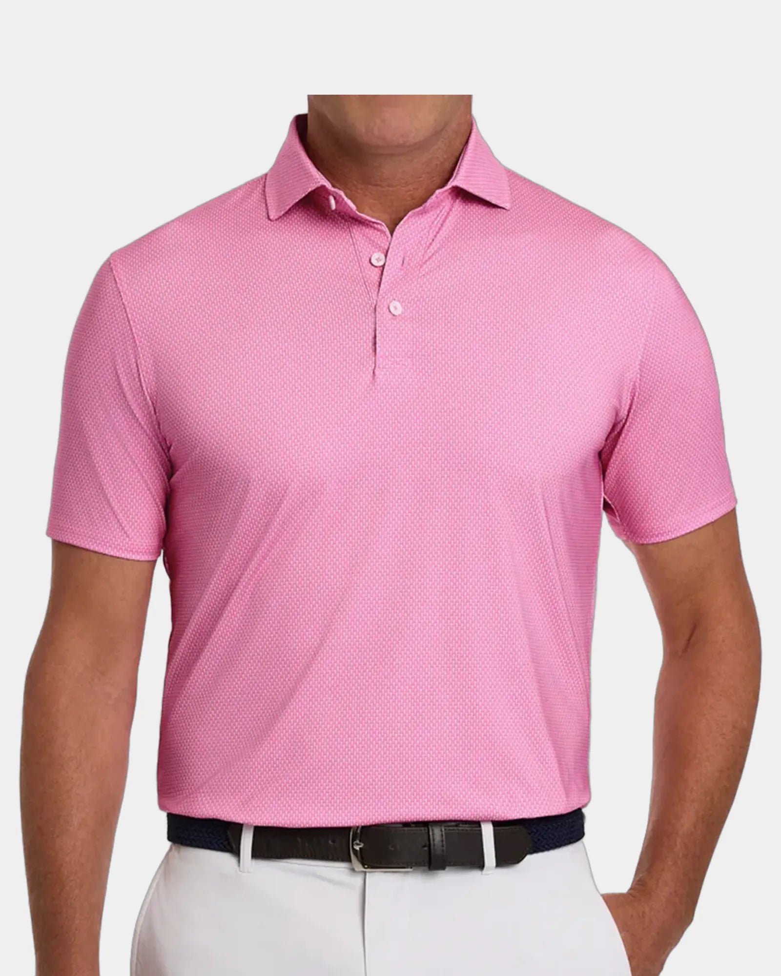 Custom UPF 50+ performance polo shirt for men - Belmont