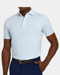 Custom UPF 50+ performance polo shirt for men - Harbor