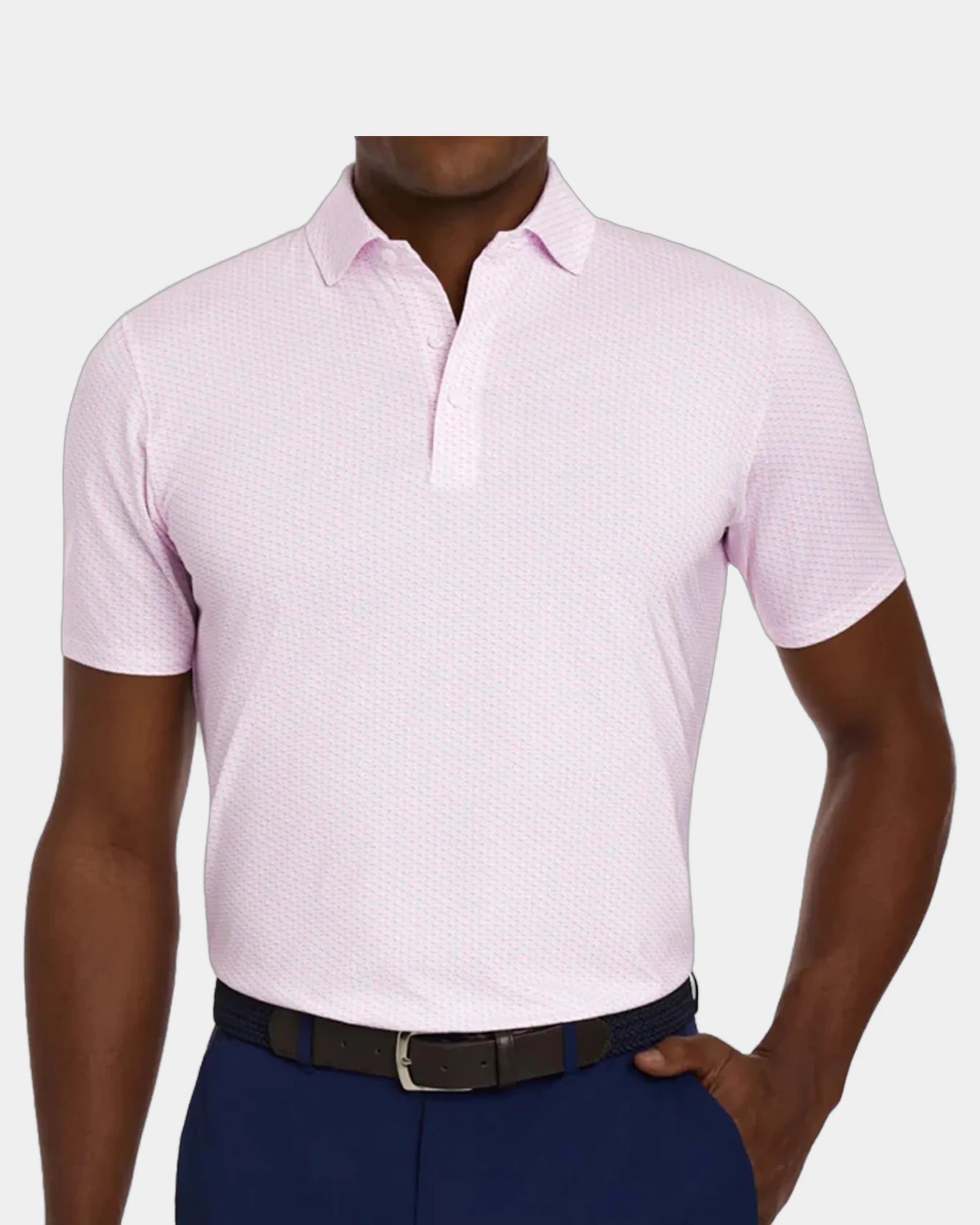 Custom UPF 50+ performance polo shirt for men - Belmont