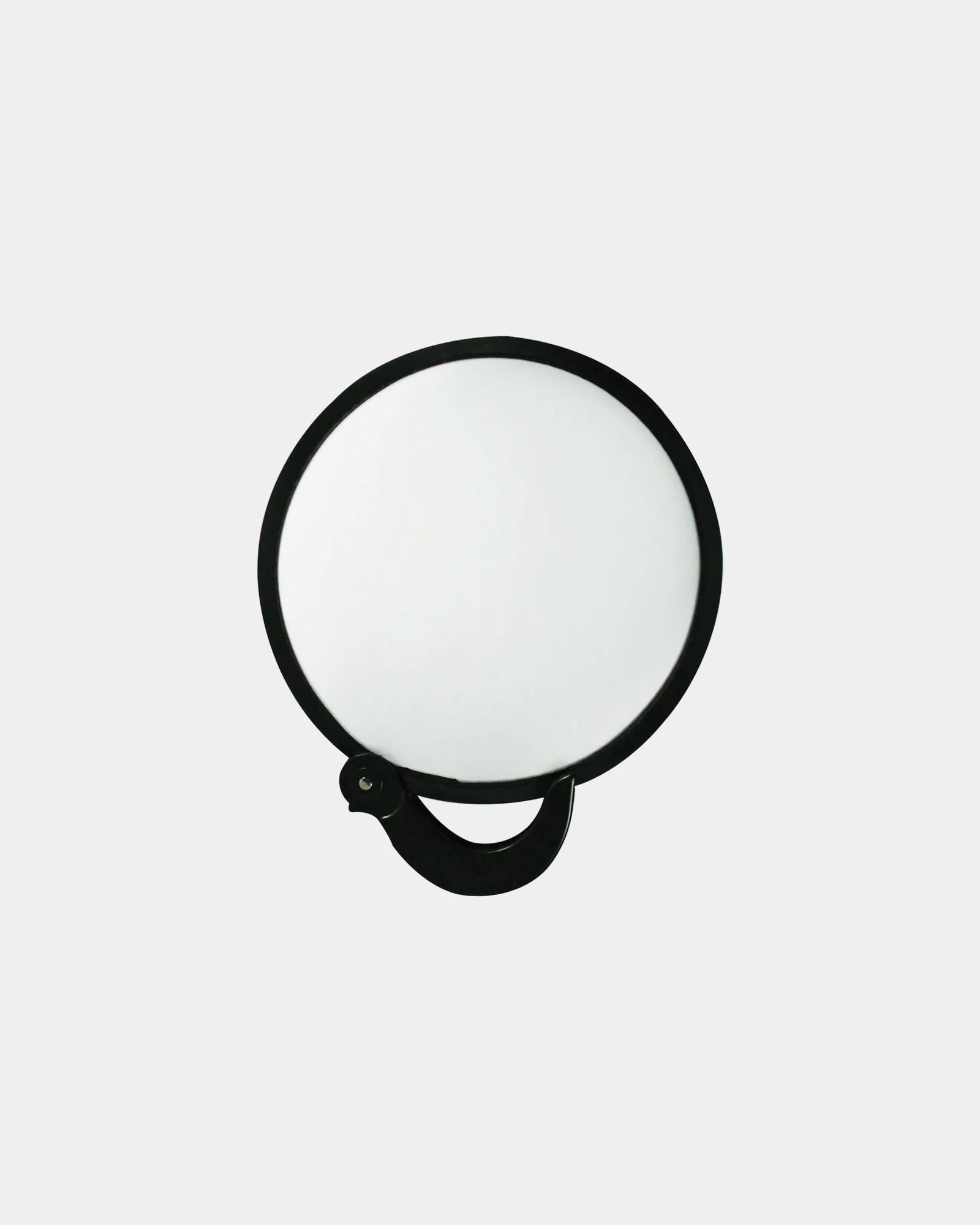 Custom foldable nylon pocket fan 7 inches - White
