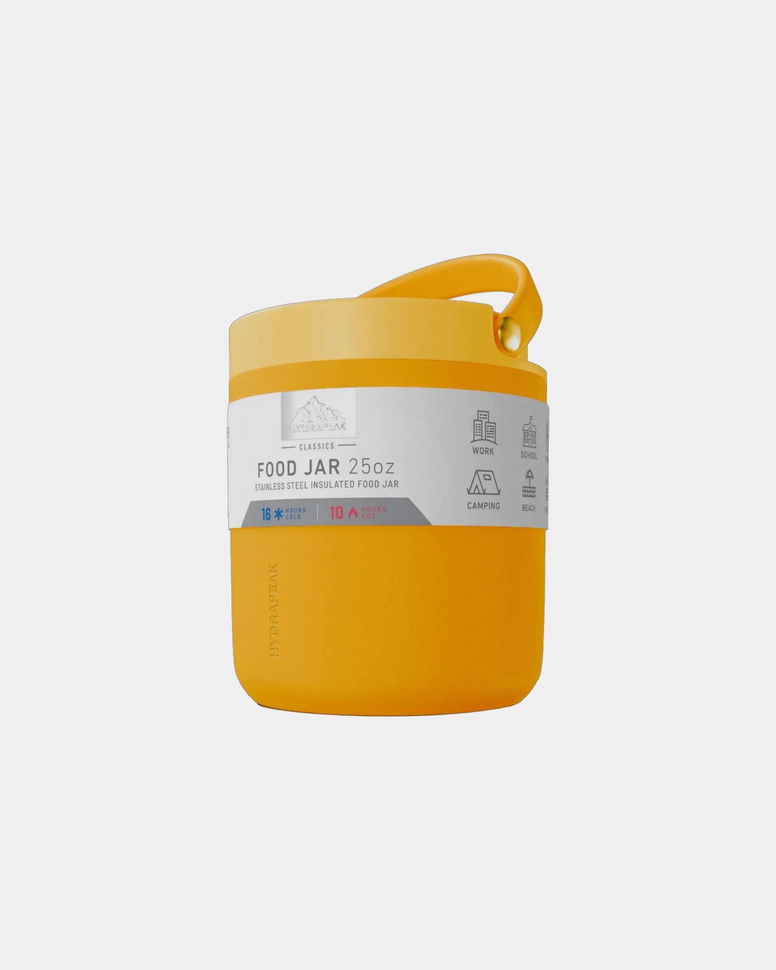 Custom insulated stainless steel food jar 25 oz - Mango