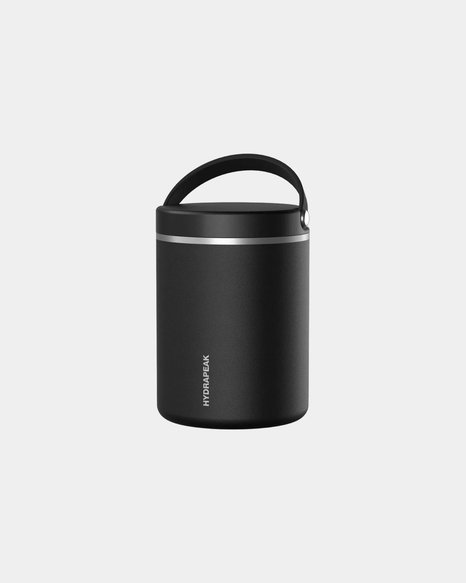 Custom insulated stainless steel 32-oz food jar - Black