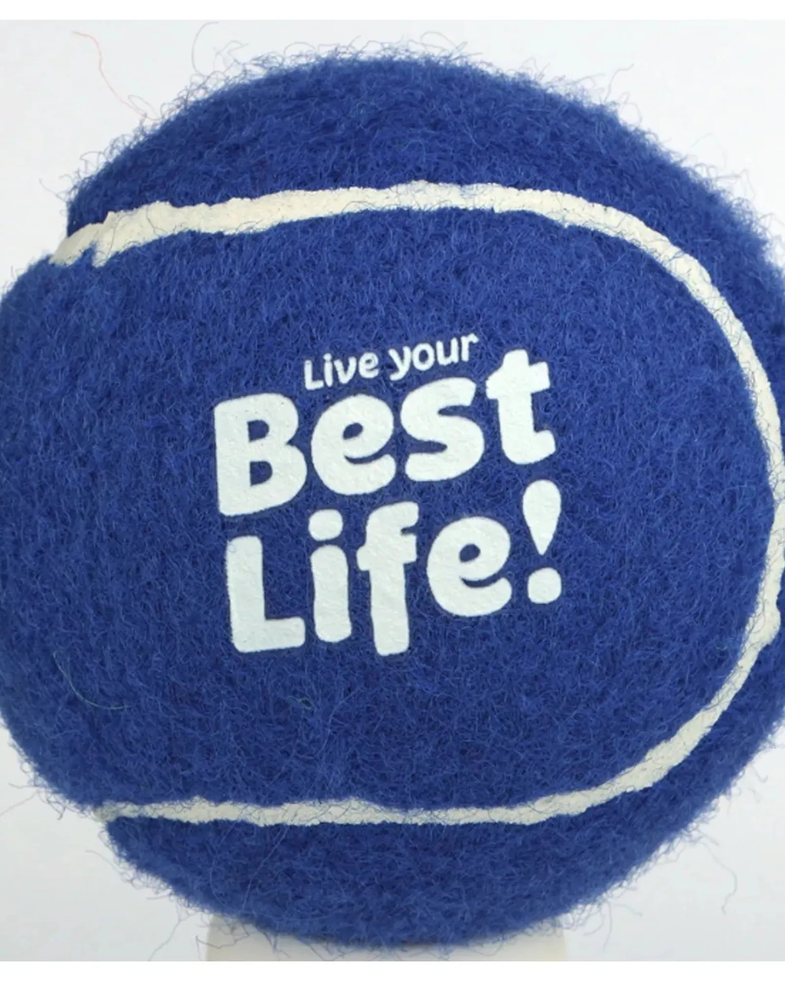 Promotional rubber squeaky dog tennis ball toy - 3