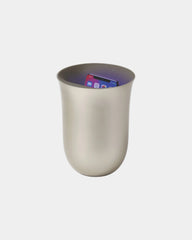 Custom wireless charger Lexon Oblio phone sanitizer - Gold