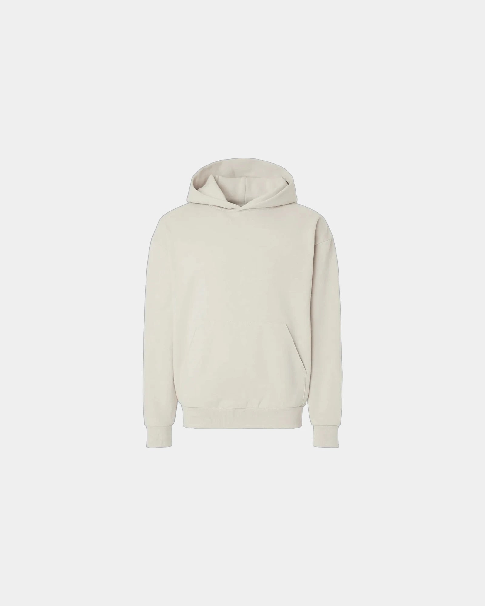 Custom heavyweight hoodie Independent Trading Co. Mainstreet - Ivory
