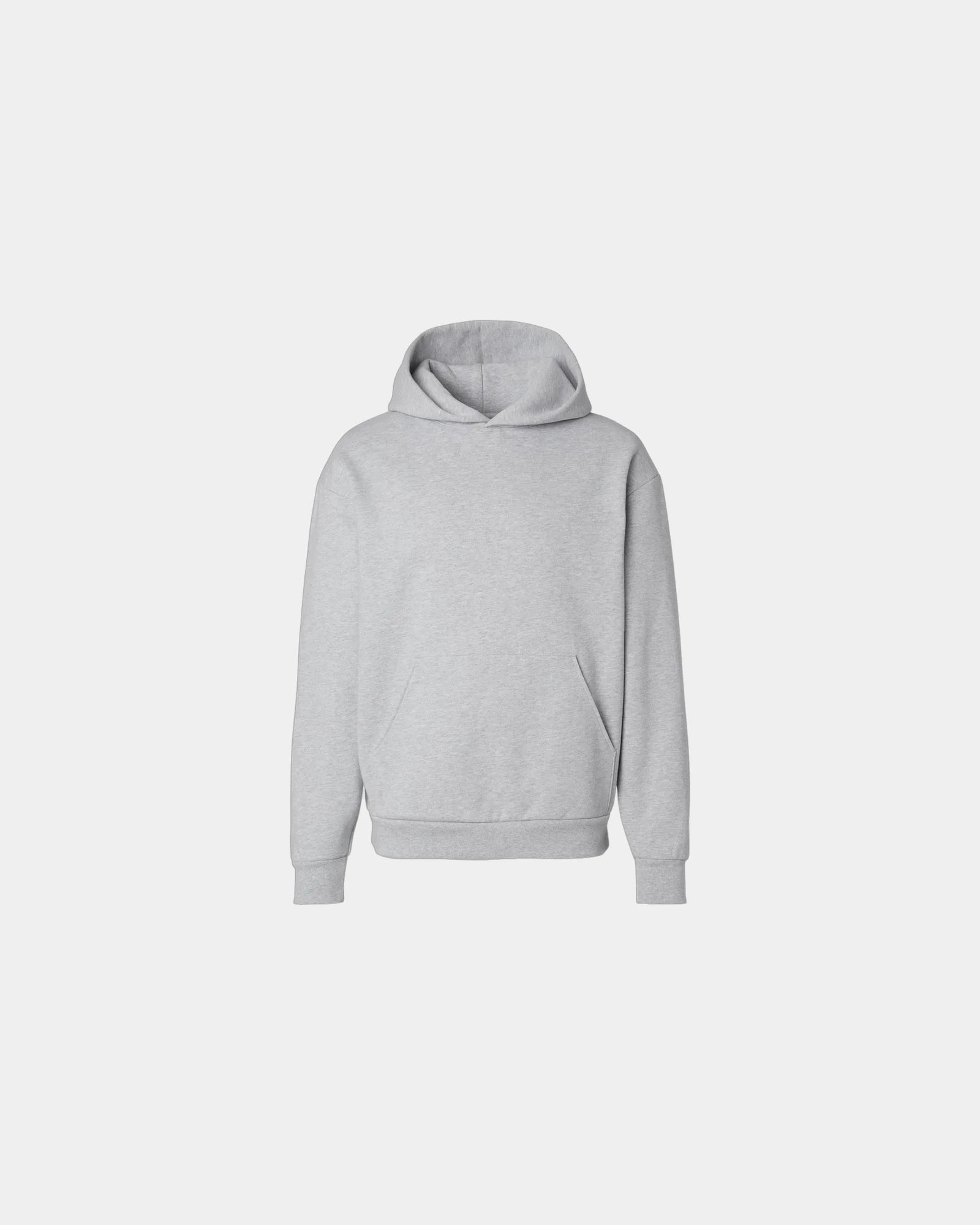 Custom heavyweight hoodie Independent Trading Co. Mainstreet - Grey Heather