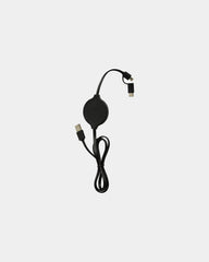Custom wireless charging pad with integrated cable - 1
