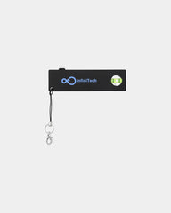 Custom recycled ABS multi-function USB hub tool - Black