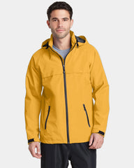 Custom waterproof jacket Port Authority Torrent - Slicker Yellow