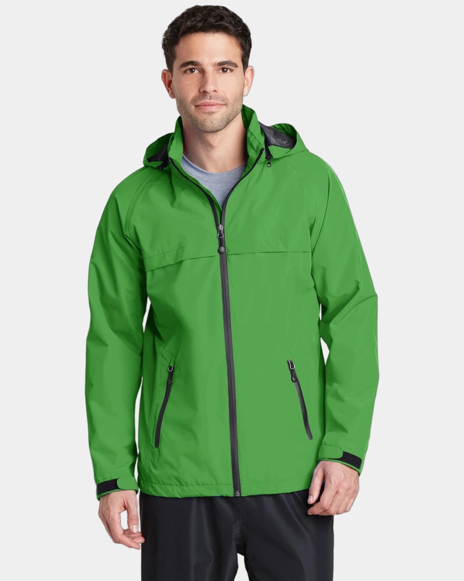 Custom waterproof jacket Port Authority Torrent - Vine Green