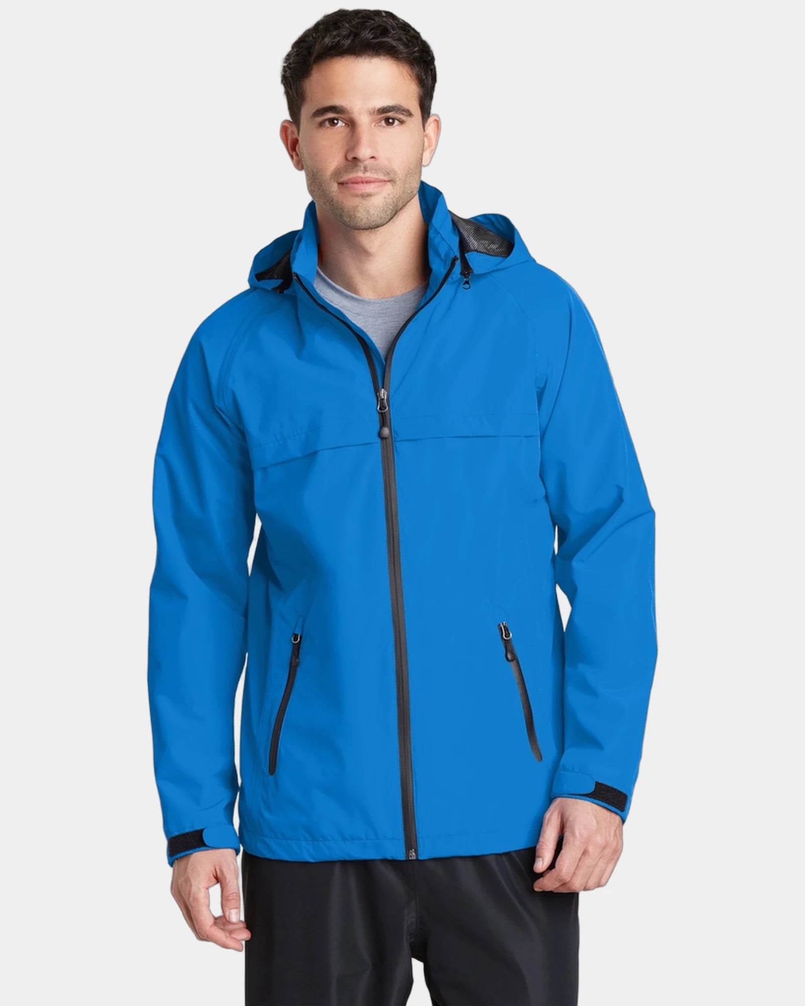 Custom waterproof jacket Port Authority Torrent - Direct Blue