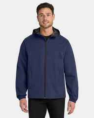 Custom waterproof Port Authority Essential Rain Jacket - True Navy