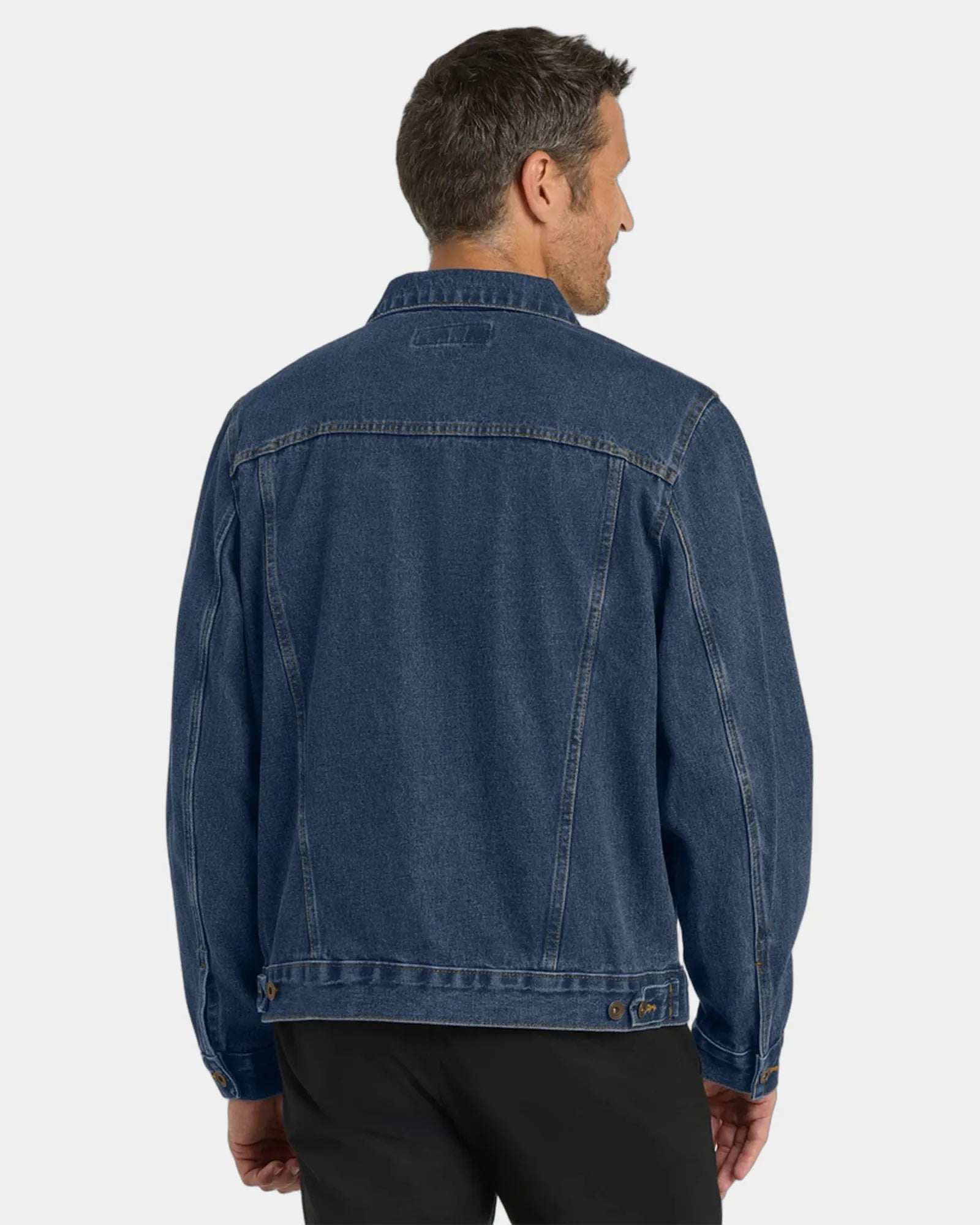 Custom Port Authority modern-fit denim jacket - 1