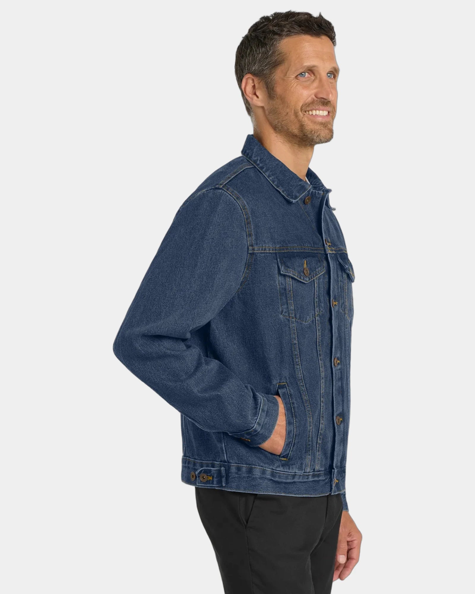 Custom Port Authority modern-fit denim jacket - 2