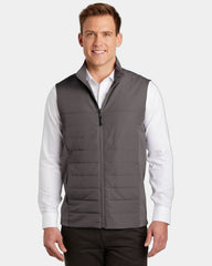 Custom insulated vest Port Authority Collective layer - Graphite